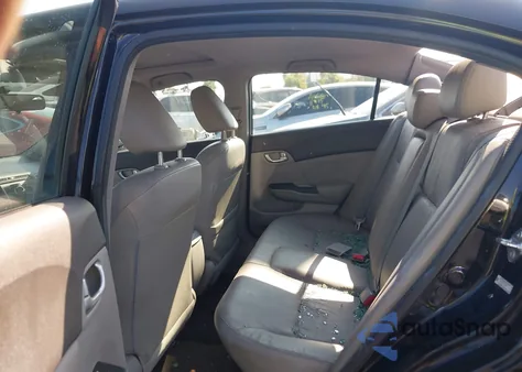 2012 Honda Civic Ex-L из США, поврежденный, VIN 2HGFB2F93CH555676